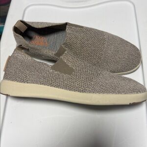 Woolloomooloo Suffolk Natural  Merino Wool Slip-On shoes men Size 43